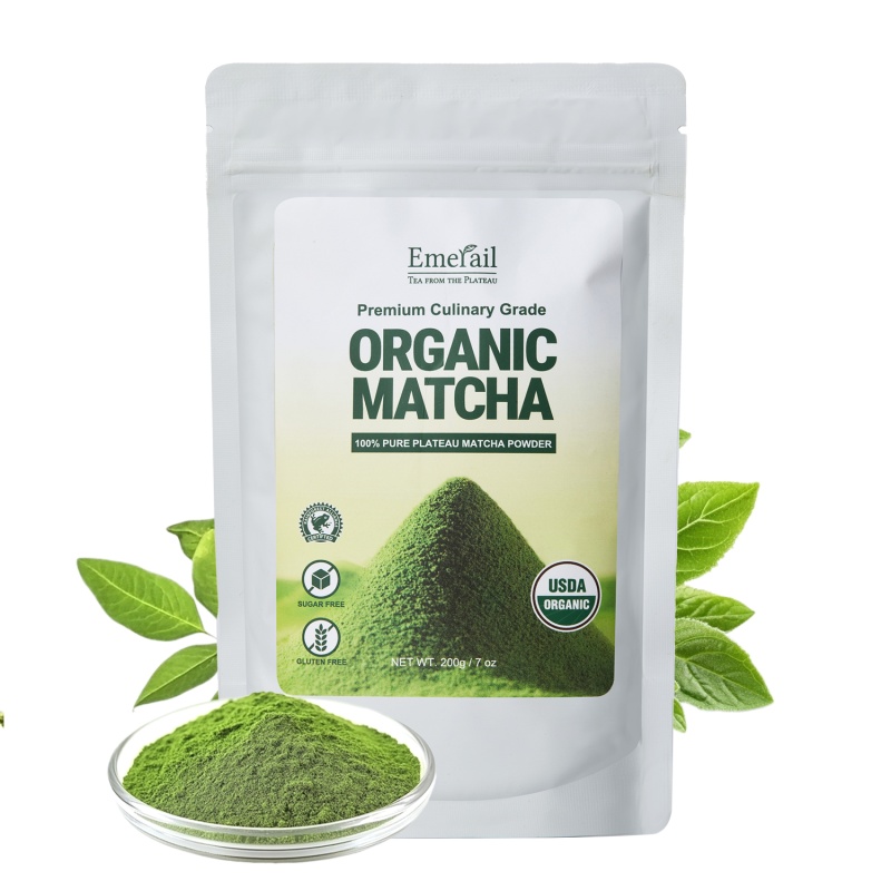 Matcha--Emerail Premium Culinary Grade Organic Matcha Green Tea Powder ...