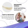 Vented Hair Brushes Pack of 12 - Plastic Bristles for All Hair Types, Massage Brush for Men and Women
