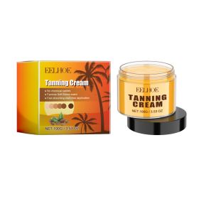 Tanning Cream Non Greasy Moisturizing Skin Bronzing Glow Nourishing Body Care Treatment (Option: Default)