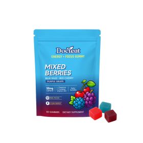 Energy & Focus Gummies, 60 Gummies, Dietary Supplement for Daily Wellness (Option: Default)