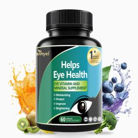 Lutein Eye Supplement - Vitamins, 30-Day Supply For Vision Clarity & Blue Light Protection, Retinal Health For Youngsters & Adults (Option: 1 pcs)