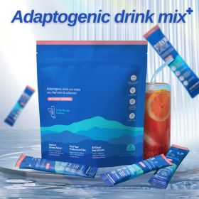 SuperCalmness Raspberry Lemonade Powdered Drink Mix With KSM-66 Ashwagandha, L Theanine, Magnesium Glycinate, Vitamin D3,20 Ct (Option: Default)