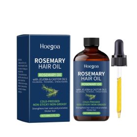 Rosemary Hair Care Oil 60ml Volumizing Smoothing and Detangling Nourishing Scalp for Daily (Option: Default)