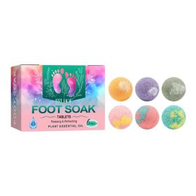 Ginger Essential Oil Foot Bath Balls Dispels Cold And Dampness, Deodorizes, And Promotes Sleep Foot Care. (Option: 2pcs)