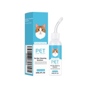 Pet Ear Cleaning Solution, 60ml, Health Care Product for Daily Wellness (Option: Default)