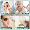 Disposable Face Towel for Skin Care, Biodegradable Facial Clean Towels, Super Soft and Thick Face Towelettes for Sensitive Skin