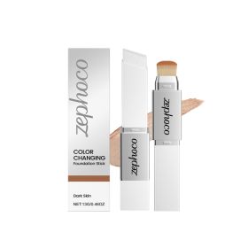 Color Changing Foundation Stick Deep Skin - Non-caking Natural Lightweight (Option: Default)