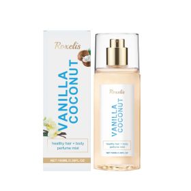 Vanilla Coconut Body Perfume Spray Lasting Scent Unique Charm Fresh Romantic Portable Perfume (Option: Default)